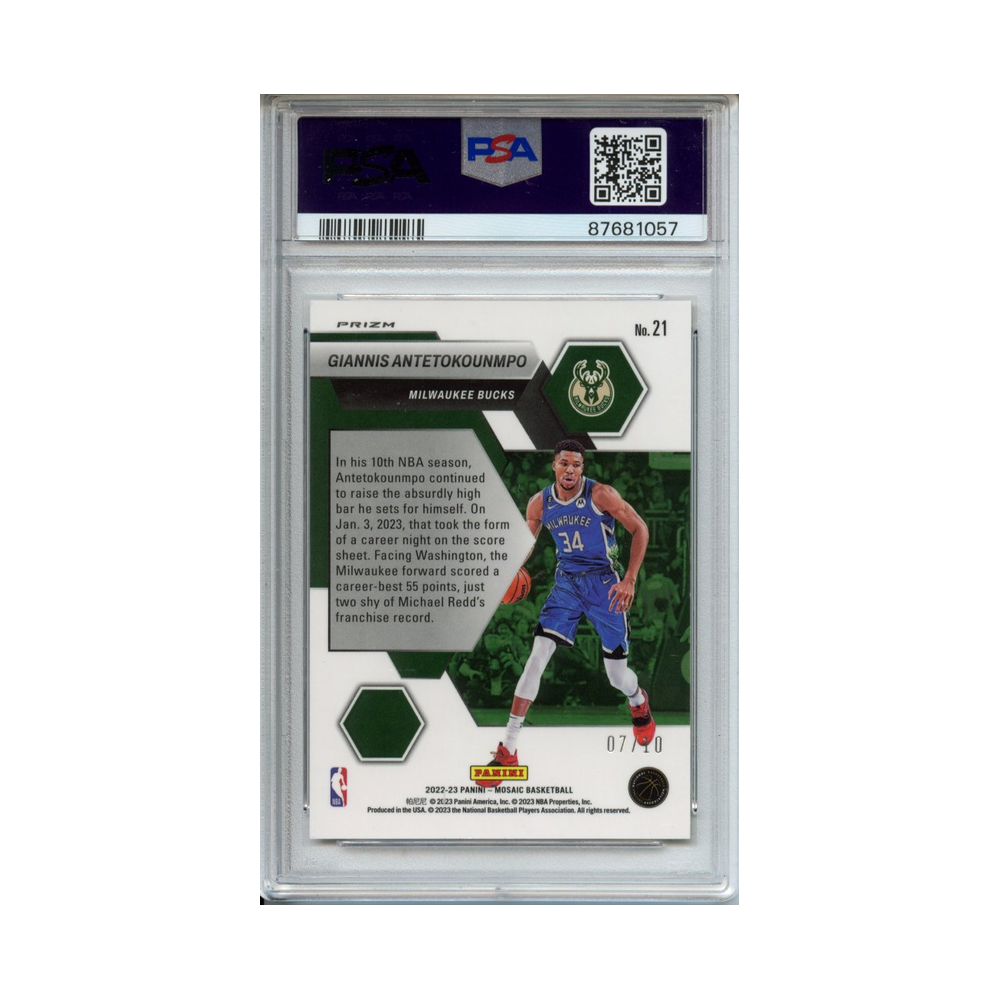 Giannis-Antetokounmpo-Montage--Gold-2022-Mosaic-PSA-10-Rückseite