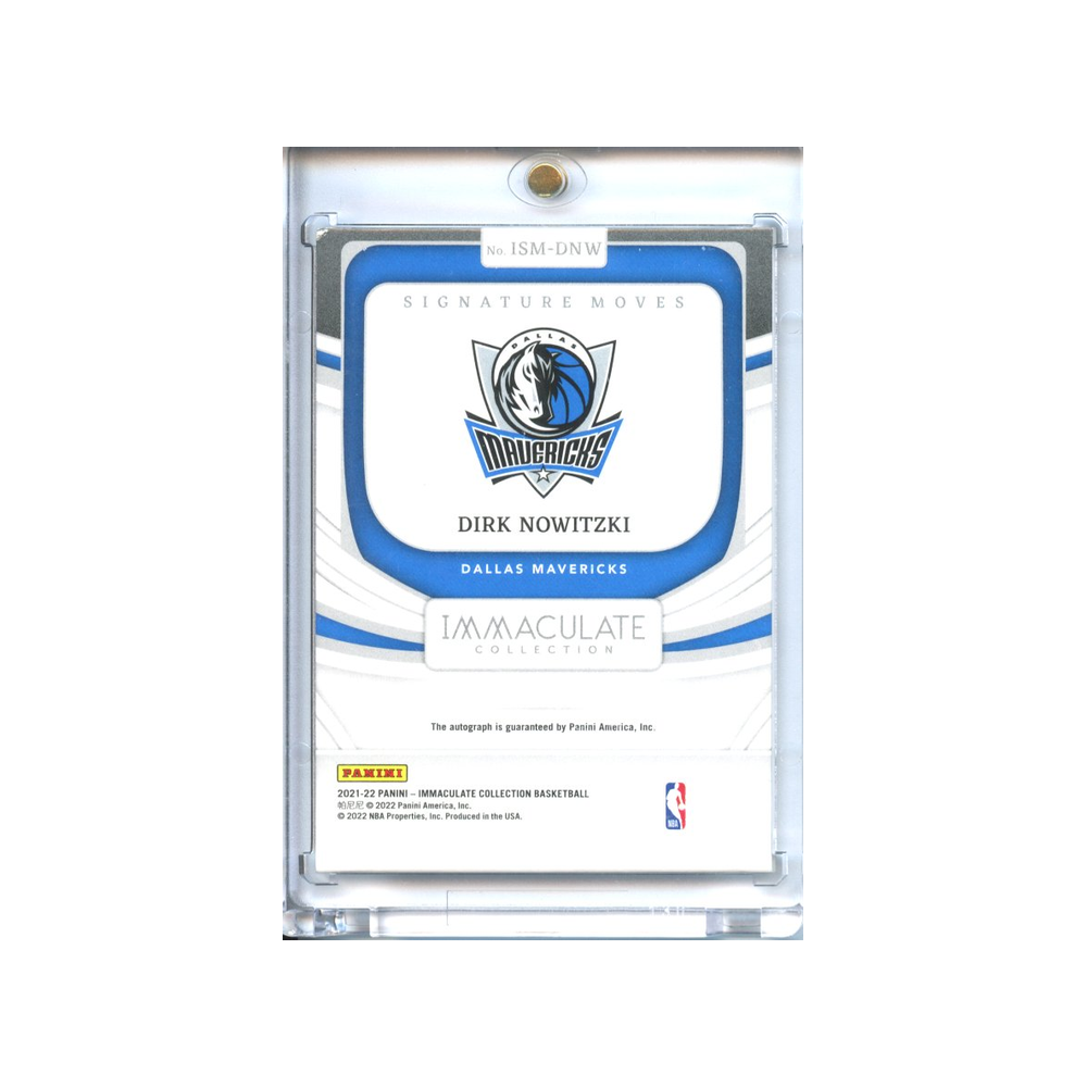 Dirk-Nowitzki-Auto-Signature-Moves-/25-2021-Immaculate-Rückseite