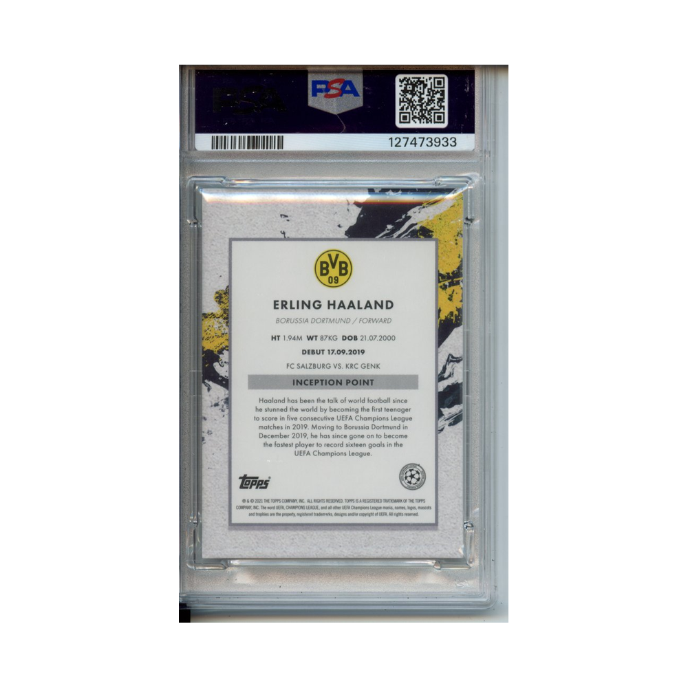 Erling-Haaland-Cloud-9-2020-Inception-UCL-PSA-10-Rückseite
