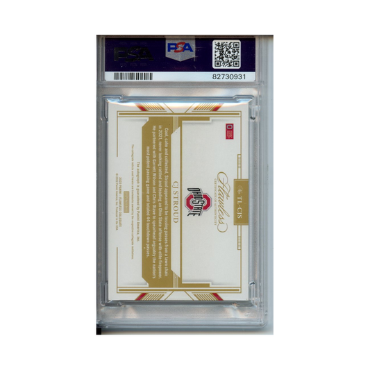 CJ-Stroud-Team-Logo-Signatures-2022-Flawless-Collegiate-PSA-8-Rückseite