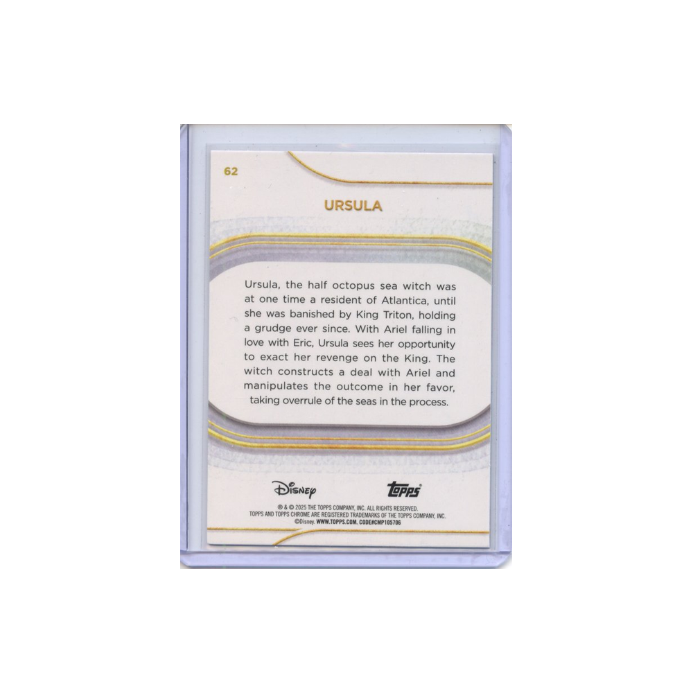Ursula-Purple-Refractor-/75-2025-Topps-Chrome-Rückseite