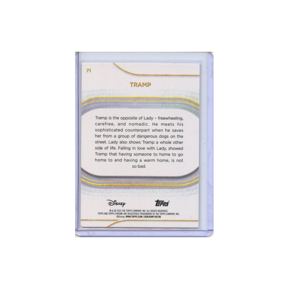 Tramp-Blue-Refractor-/150-2025-Topps-Chrome-Rückseite