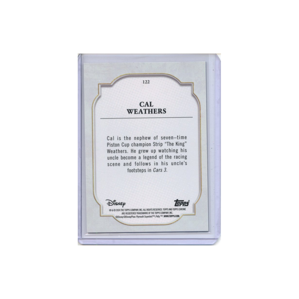 Cal-Weathers-Purple-Pulsar-/150-2024-Topps-Chrome-Rückseite