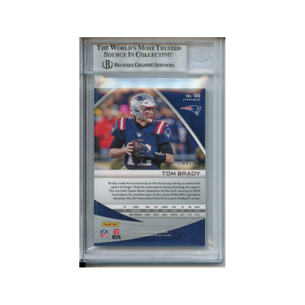 Tom-Brady-Wave-2019-Panini-Spectra-BGS-7.5-Rückseite