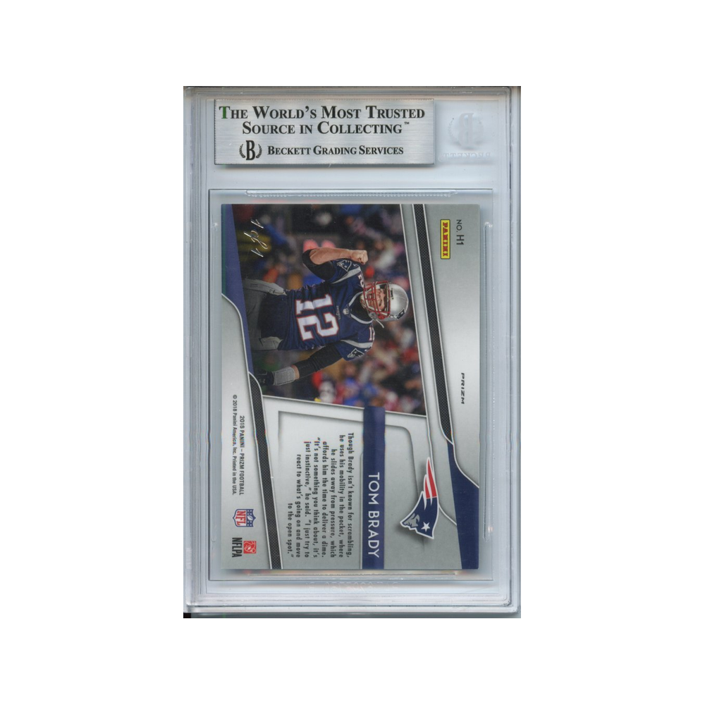 Tom-Brady-Hype-Prizms-Black-Finite-2018-Panini-Prizm-BGS-9-Rückseite