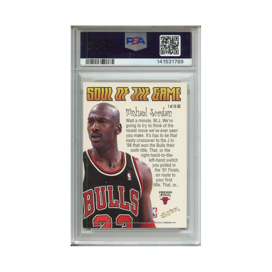 Michael-Jordan-Soul-of-the-Game-1998-Skybox-Premium-PSA-9-Rückseite