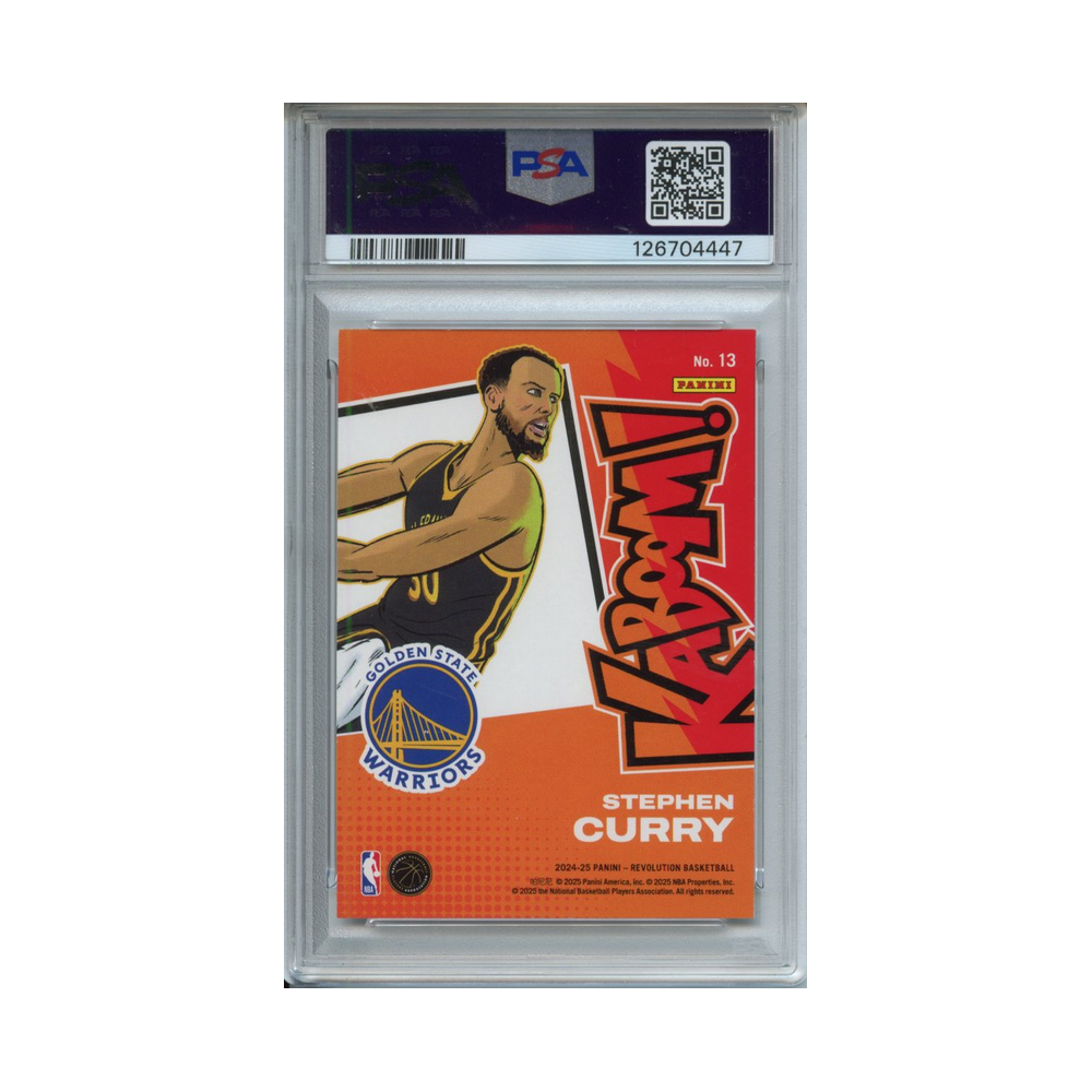 Stephen-Curry-Kaboom!-Horizontal-2024-Revolution-PSA-10-Rückseite