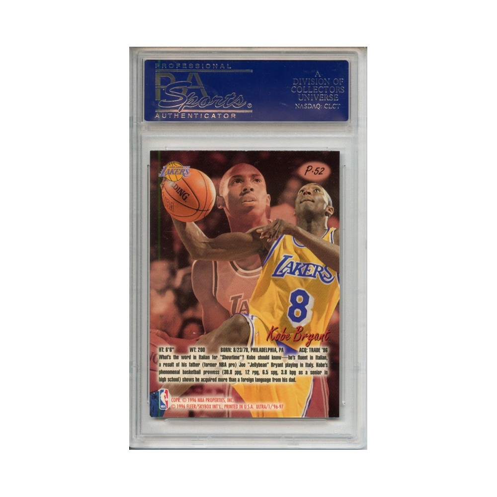 Kobe-Bryant-Platinum-Medallion-1996-Ultra-PSA-7-Rückseite