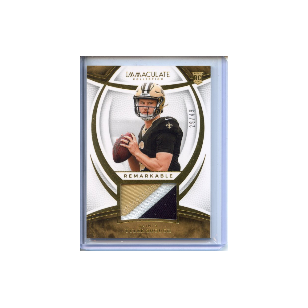 Tyler-Shough-Remarkable-Patch-/49-2025-Immaculate-Vorderseite