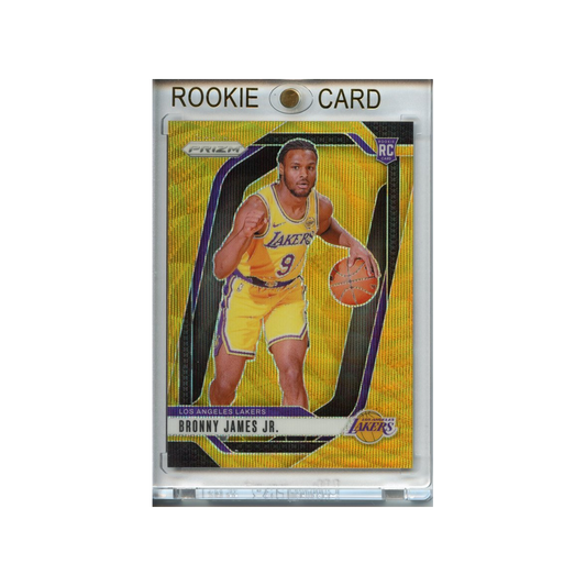 Bronny-James-Jr.-Gold-Wave-/10-2024-Prizm-Vorderseite