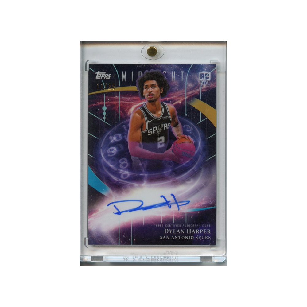 Dylan-Harper-Auto-Midnight-/25-2025-Topps-Vorderseite