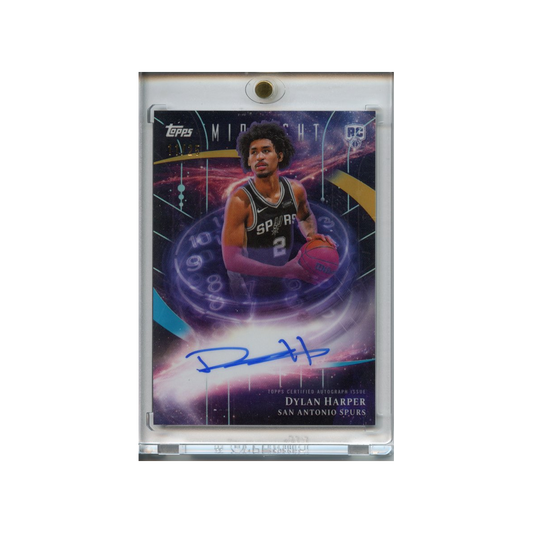 Dylan-Harper-Auto-Midnight-/25-2025-Topps-Vorderseite