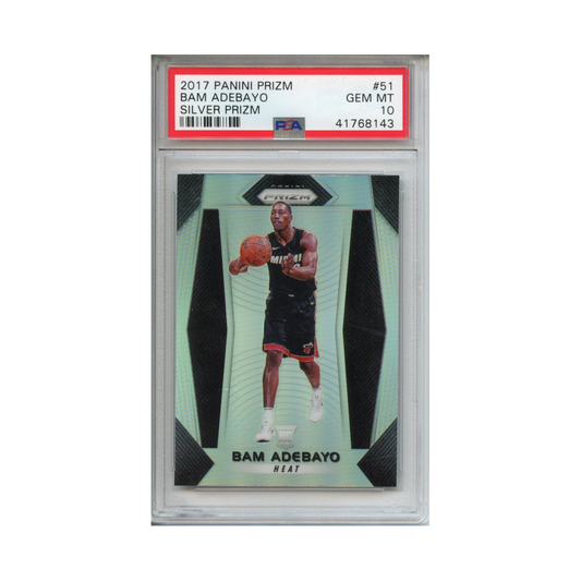 Bam-Adebayo-Silver-Prizm-2017-Panini-Prizm-PSA-10-Vorderseite