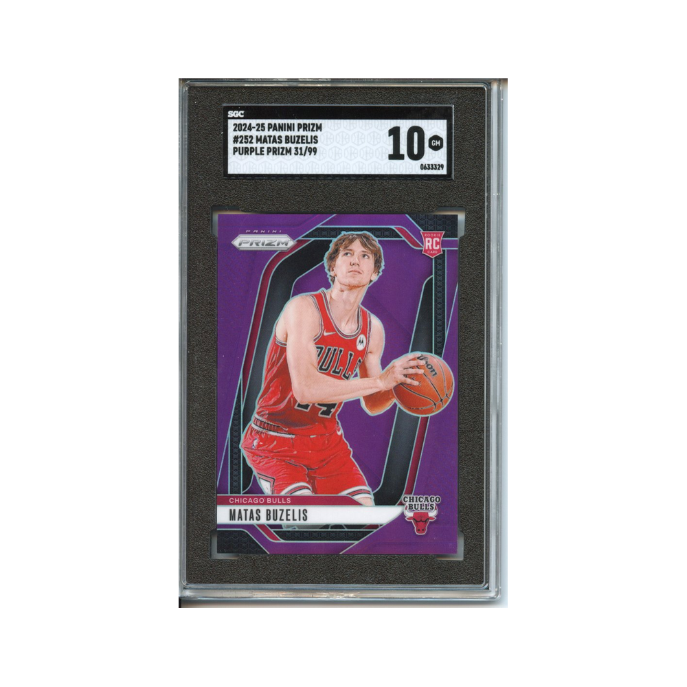 Matas-Buzelis-Purple-Prizm-31/99-2024-25-Panini-Prizm-SGC-10-Vorderseite