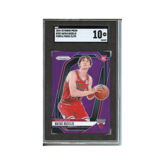 Matas-Buzelis-Purple-Prizm-31/99-2024-25-Panini-Prizm-SGC-10-Vorderseite