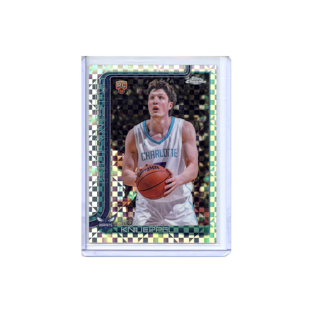 Kon-Knueppel-X-Fractor-2025-Topps-Chrome-#3-Vorderseite