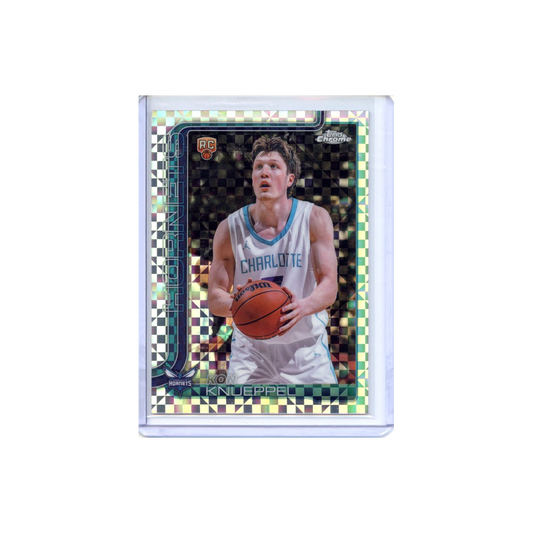 Kon-Knueppel-X-Fractor-2025-Topps-Chrome-#3-Vorderseite