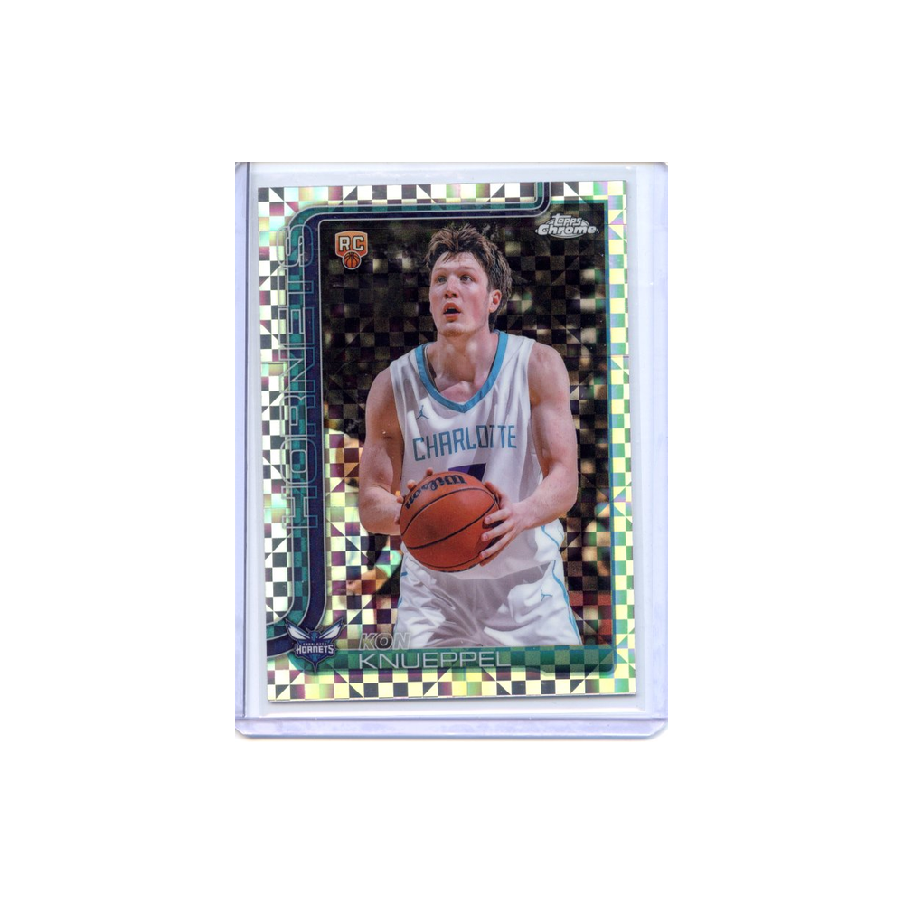 Kon-Knueppel-X-Fractor-2025-Topps-Chrome-#5-Vorderseite