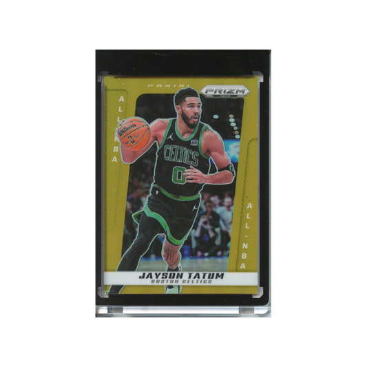 Jayson-Tatum-Gold-Prizm-/10-2024-Prizm-Deca-Vorderseite