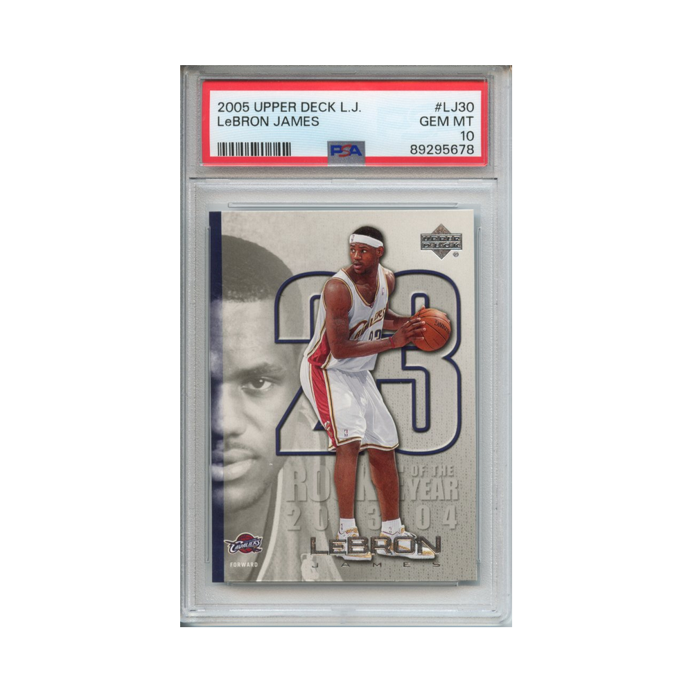 Lebron-James-2005-Upper-Deck-L.J.-PSA-10-Vorderseite