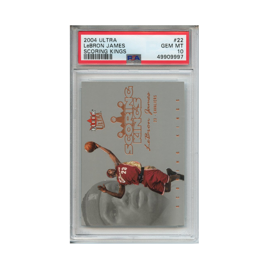 Lebron-James-Scoring-Kings-2004-Ultra-PSA-10-Vorderseite