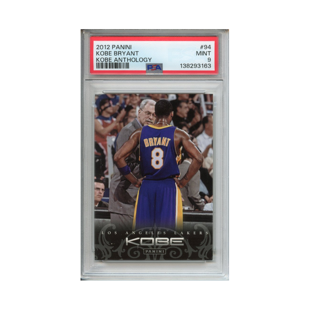 Kobe Bryant Kobe Anthology 2012 Panini #1 PSA 9