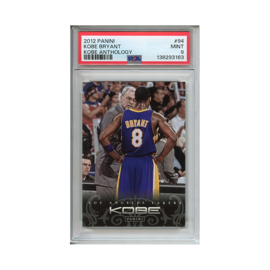 Kobe Bryant Kobe Anthology 2012 Panini #1 PSA 9