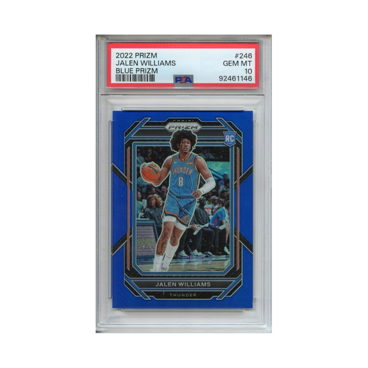 Jalen-Williams-Blue-Prizm-2022-Prizm-PSA-10-Vorderseite