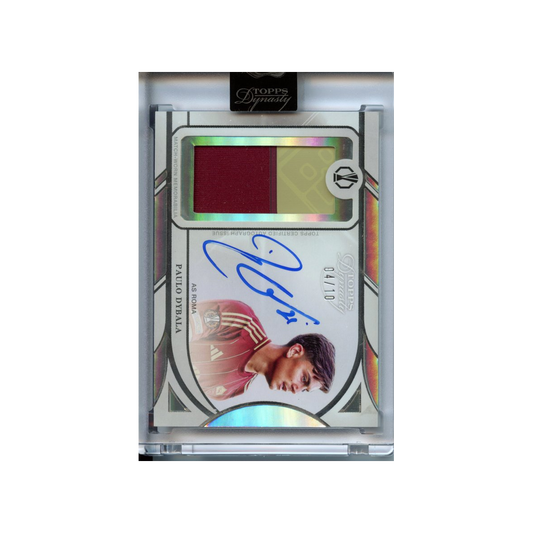Paulo-Dybala-Patch-Auto-/10-2024-Topps-Dynasty-Vorderseite