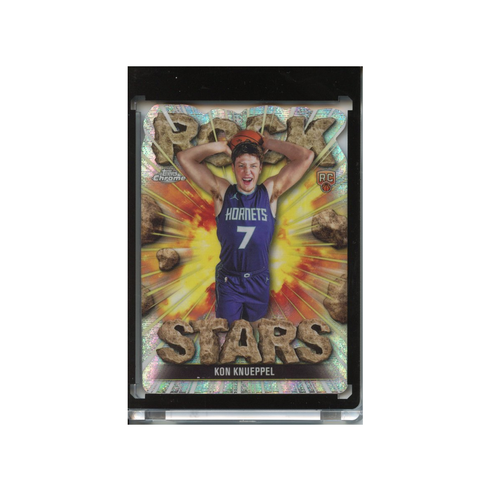 Kon-Knueppel-Rock-Stars-2025-Topps-Chrome-Vorderseite