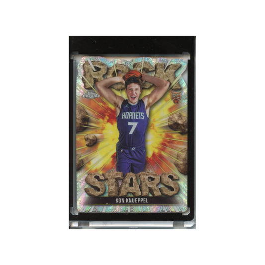 Kon-Knueppel-Rock-Stars-2025-Topps-Chrome-Vorderseite