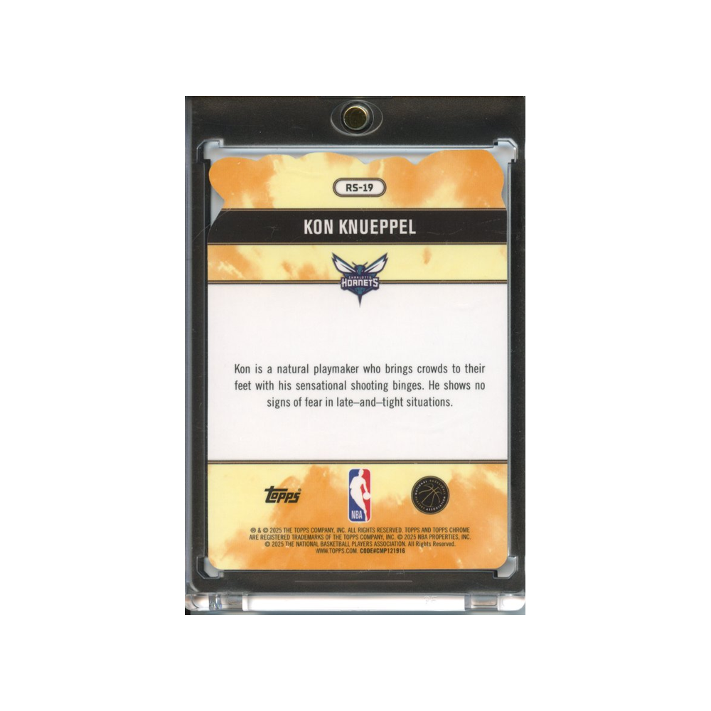 Kon-Knueppel-Rock-Stars-2025-Topps-Chrome-Rückseite