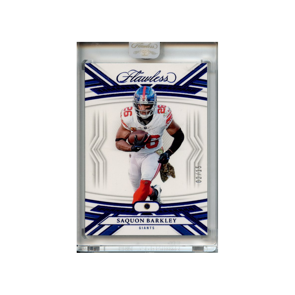 Saquon-Barkley-Sapphire-/15-2023-Flawless-Vorderseite