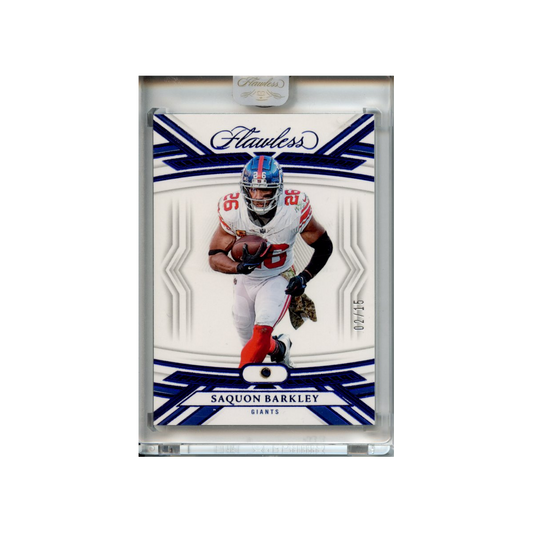 Saquon-Barkley-Sapphire-/15-2023-Flawless-Vorderseite