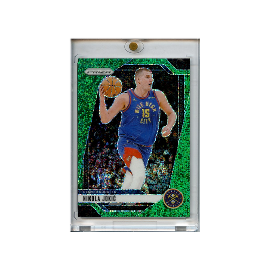 Nikola-Jokic-Green-Sparkle-/8-2024-Prizm-Vorderseite