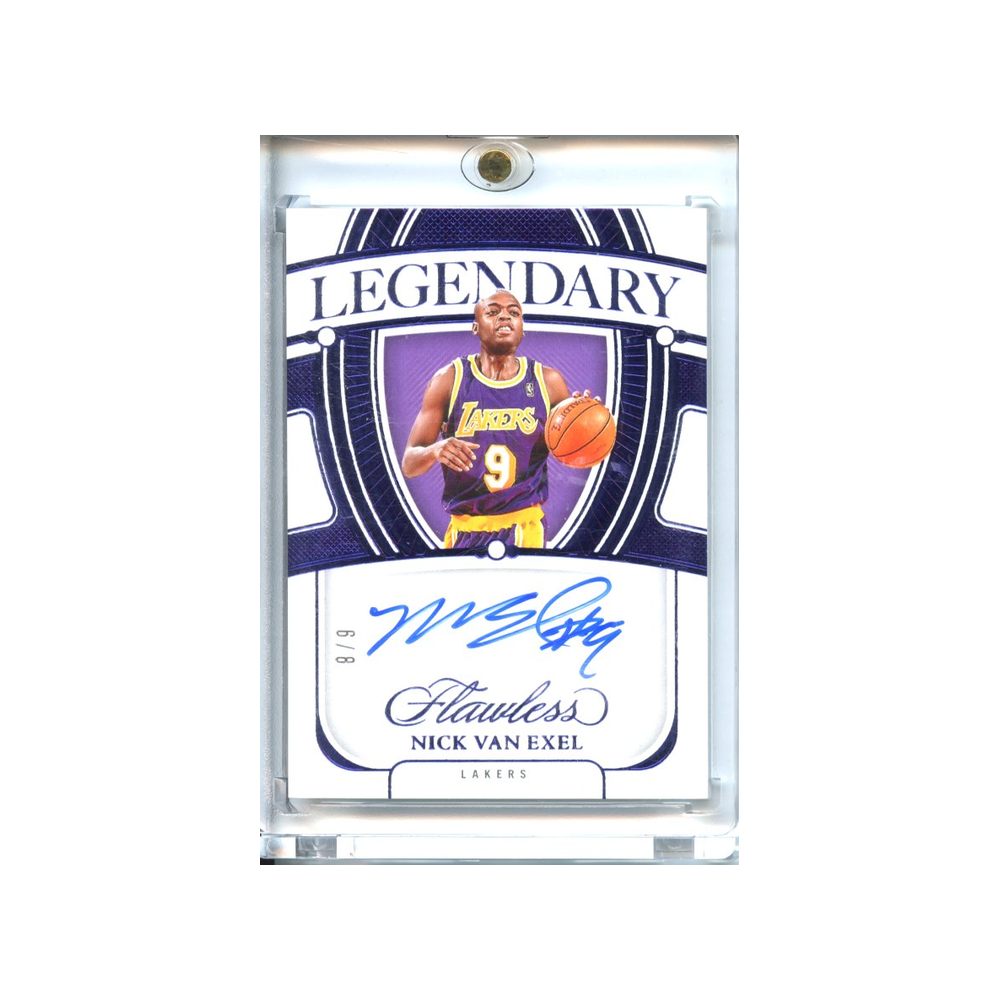 Nick-Van-Exel--Auto-Blue-Legendary-Scripts-/8-2023-Flawless-Vorderseite
