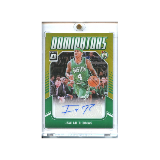 Isaiah-Thomas-Auto-Gold-Dominators-/10-2024-Donruss-Optic-Vorderseite