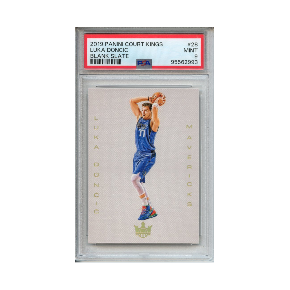Luka-Doncic-Blank-Slate-2019-Panini-Court-Kings-PSA-9-Vorderseite