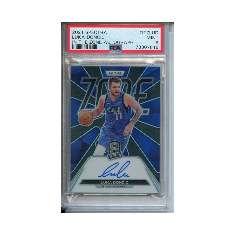 Luka-Doncic-In-the-Zone-Autograph-2021-Spectra-PSA-9-Vorderseite