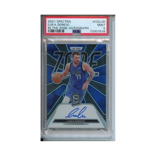 Luka-Doncic-In-the-Zone-Autograph-2021-Spectra-PSA-9-Vorderseite