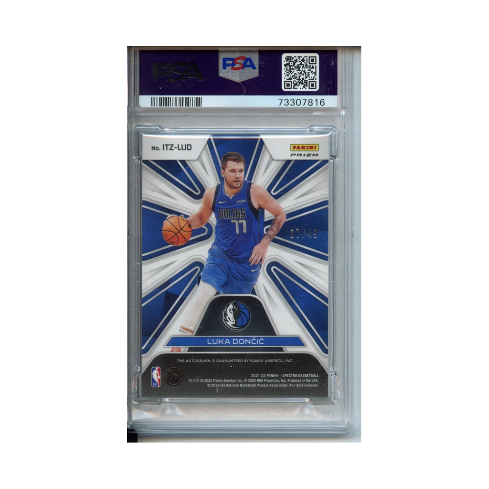 Luka-Doncic-In-the-Zone-Autograph-2021-Spectra-PSA-9-Rückseite