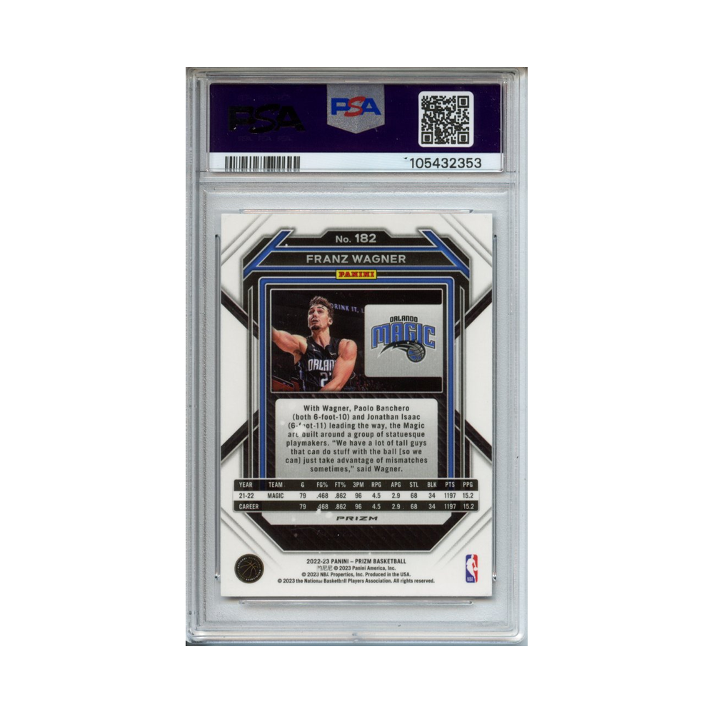 Franz-Wagner-Tiger-Stripe-Choice-2022-Prizm-PSA-9-Rückseite