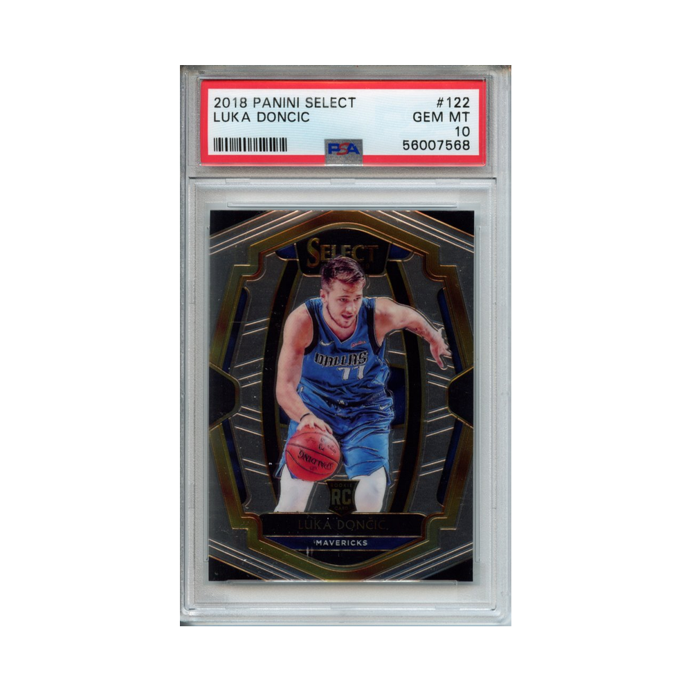 Luka-Doncic-2018-Panini-Select-PSA-10-Vorderseite