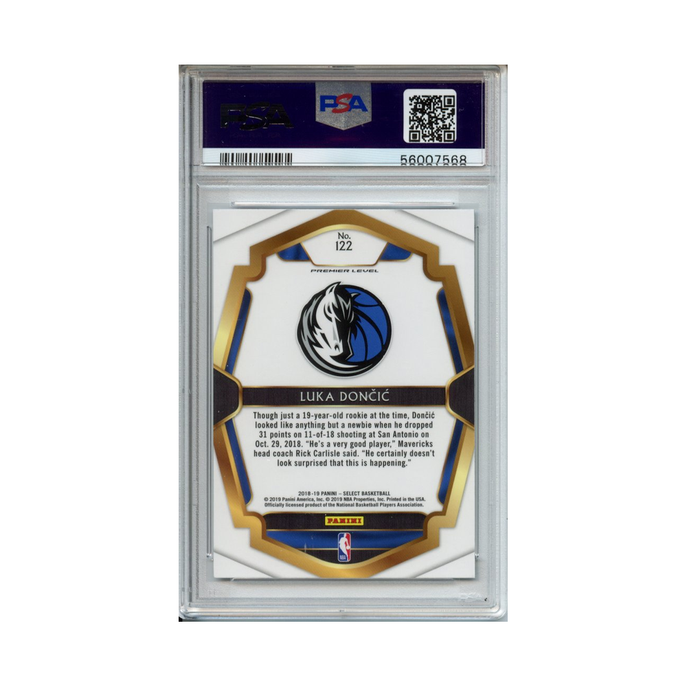 Luka-Doncic-2018-Panini-Select-PSA-10-Rückseite