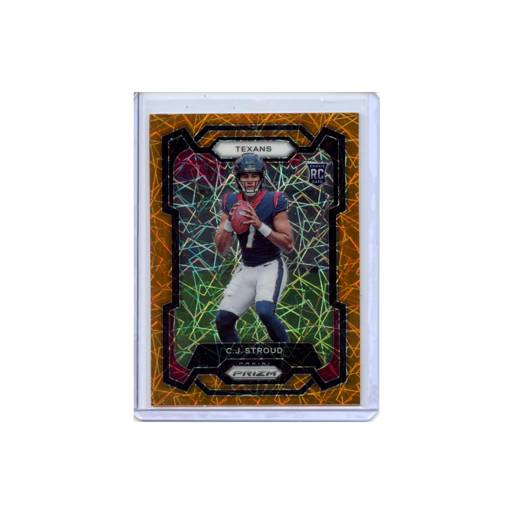 C.J.-Stroud-Orange-Lazer-2023-Prizm-Vorderseite