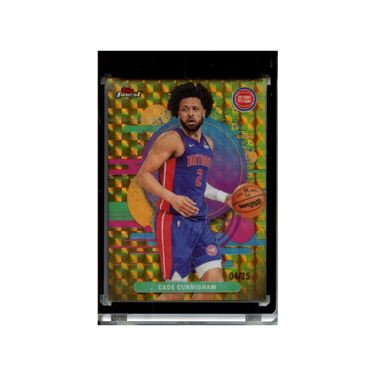 Cade-Cunningham-Orange-Geometric-/25-2025-Topps-Finest-Vorderseite