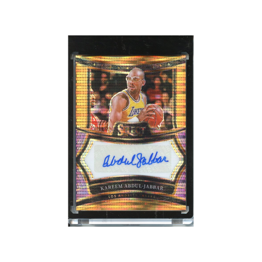 Kareem-Abdul--Jabbar-Autograph-Orange-Pulsar-/30-2024-Select-Vorderseite