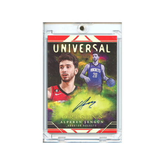 Alperen-Sengun-Auto-Universal-/25-2023-Origins-Vorderseite