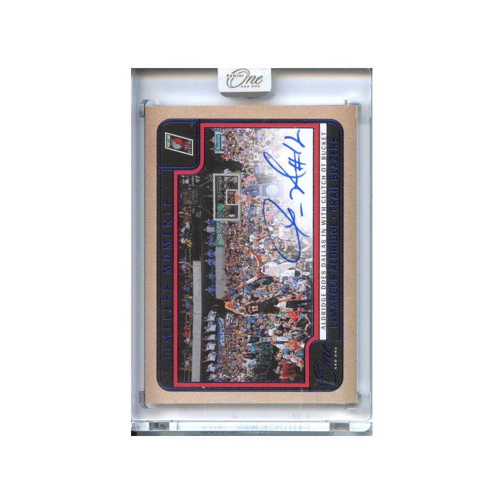 LaMarcus-Aldridge-Autograph-Timeless-Moments-/49-2024-One-and-One-Vorderseite