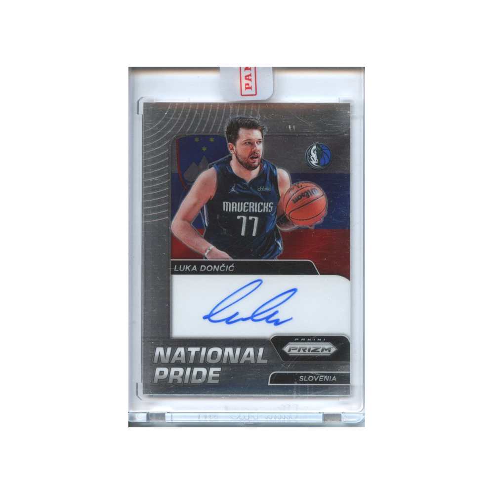 Luka-Doncic-Auto-National-Pride-/99-2021-Chronicles-Prizm-Vorderseite